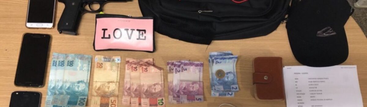 Homem é preso em flagrante quando assaltava clínica odontológica