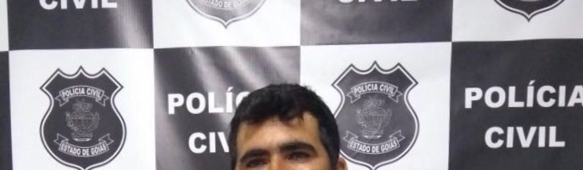 Polícia de Caiapônia captura criminoso foragido do estado da Bahia