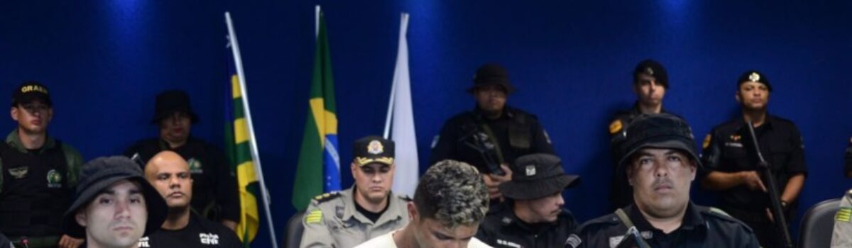 PC e PM apresentam o último integrante de quadrilha que explodiu agência bancária em Silvânia