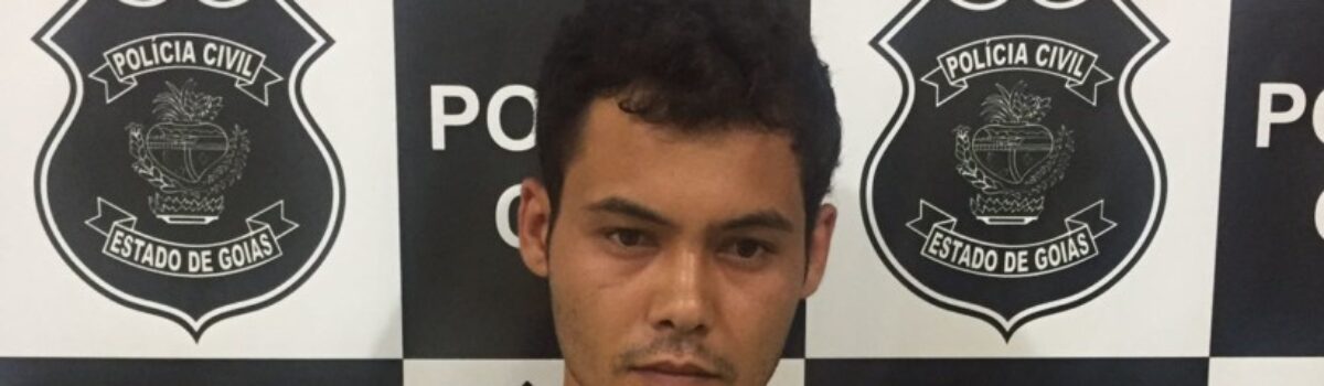 Goiatuba: Preso autor de roubo com uso de arma de fogo
