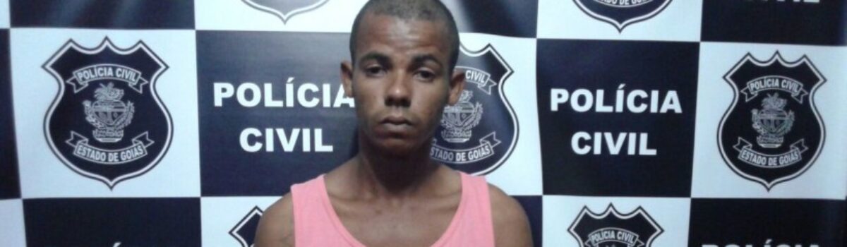 Polícia de Campinorte prende suspeito por vários furtos na cidade