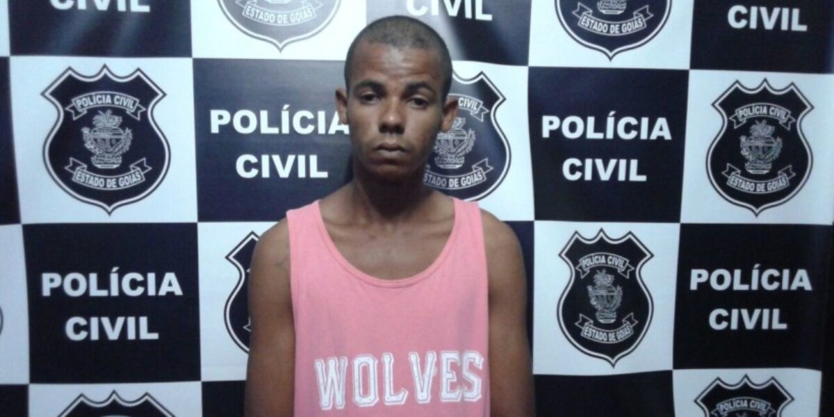 Polícia de Campinorte prende suspeito por vários furtos na cidade