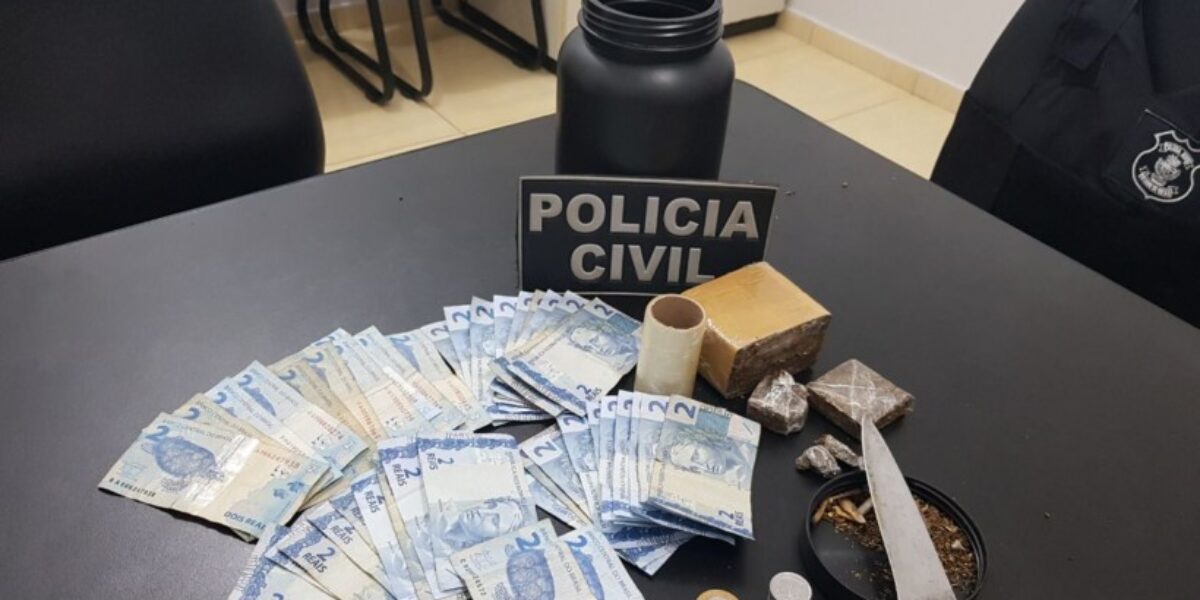 Alexânia: Polícia prende indivíduo que comercializava substâncias entorpecentes