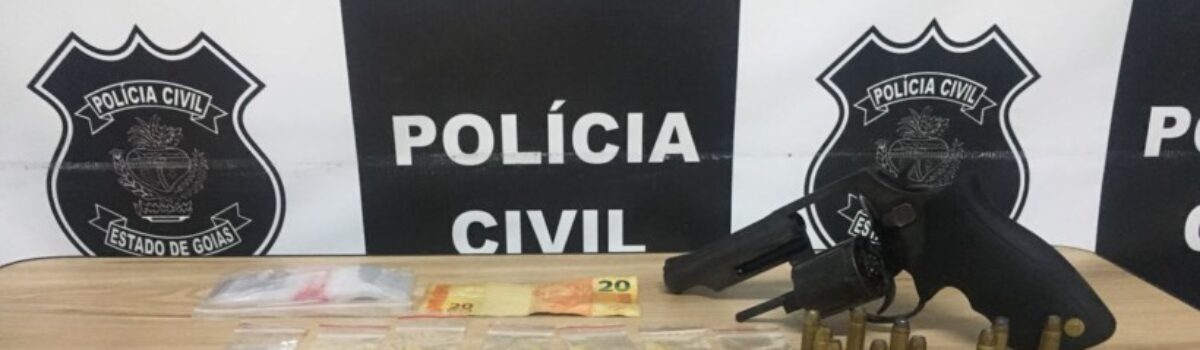 Polícia Civil de Caldas Novas prende traficante