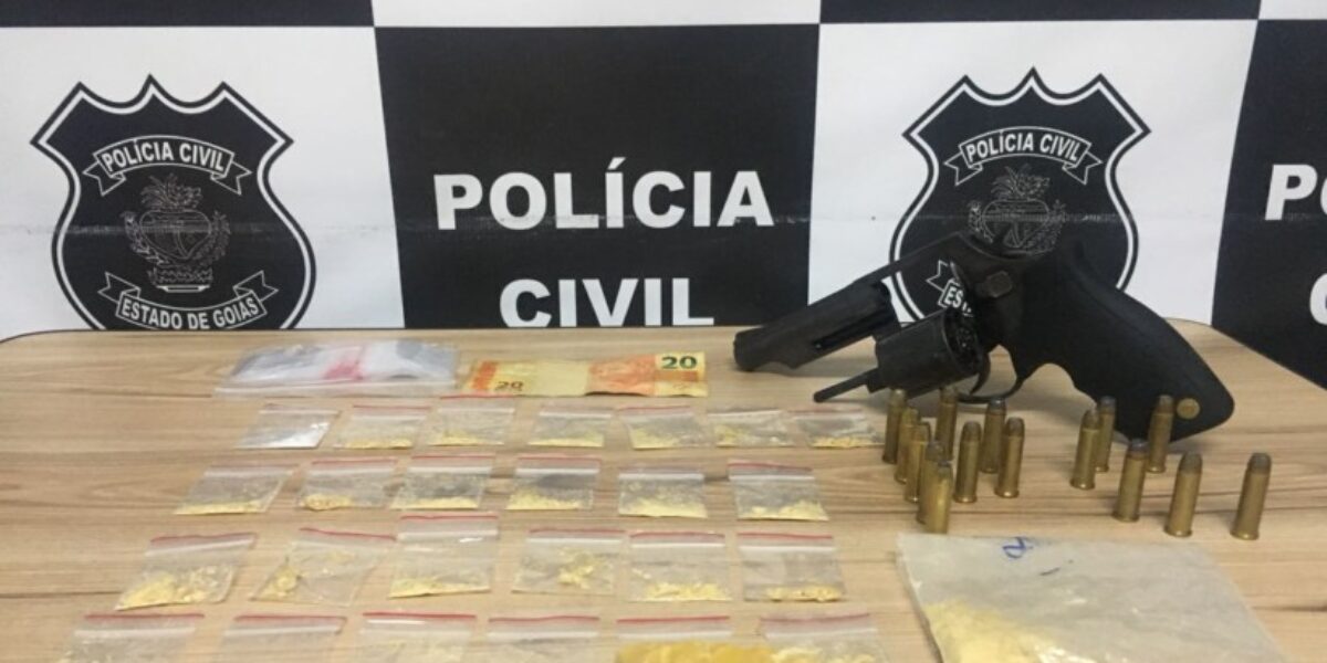 Polícia Civil de Caldas Novas prende traficante