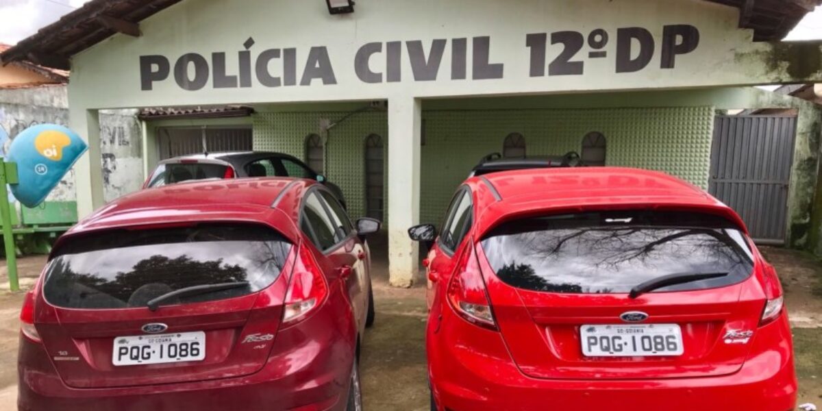 Polícia recupera veículo e televisor furtado por menor em Goiânia