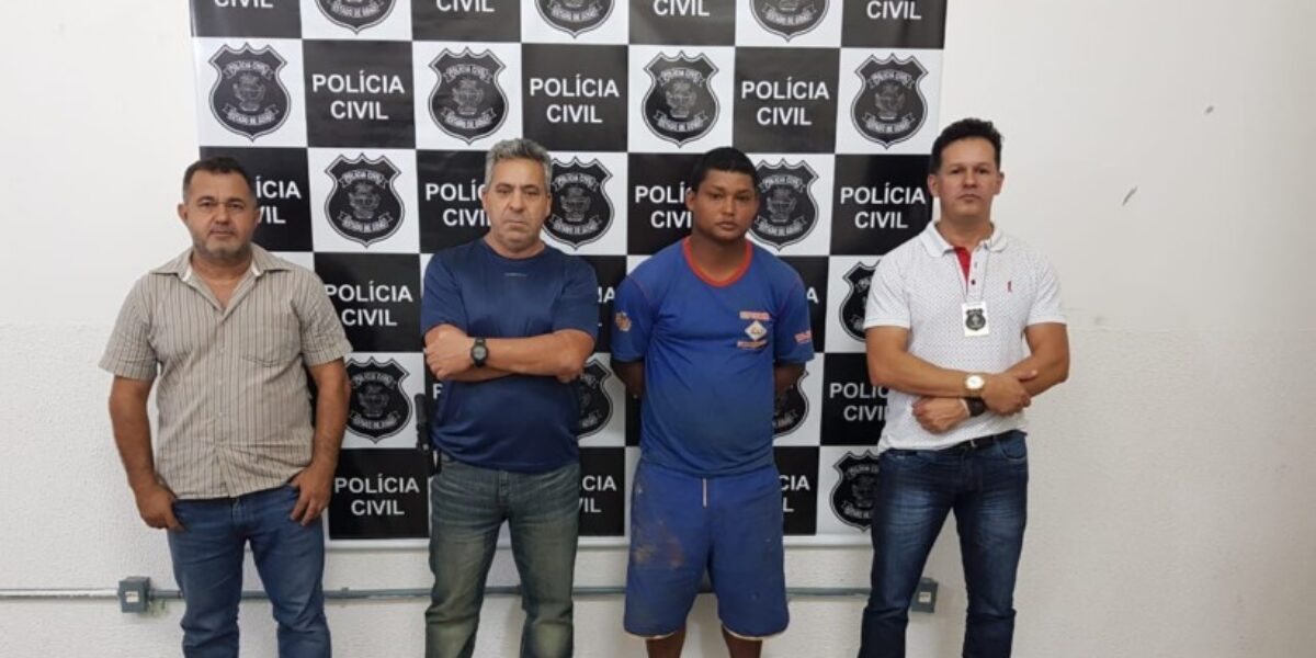 Delegacia de Padre Bernardo prende foragido da justiça de Palmas
