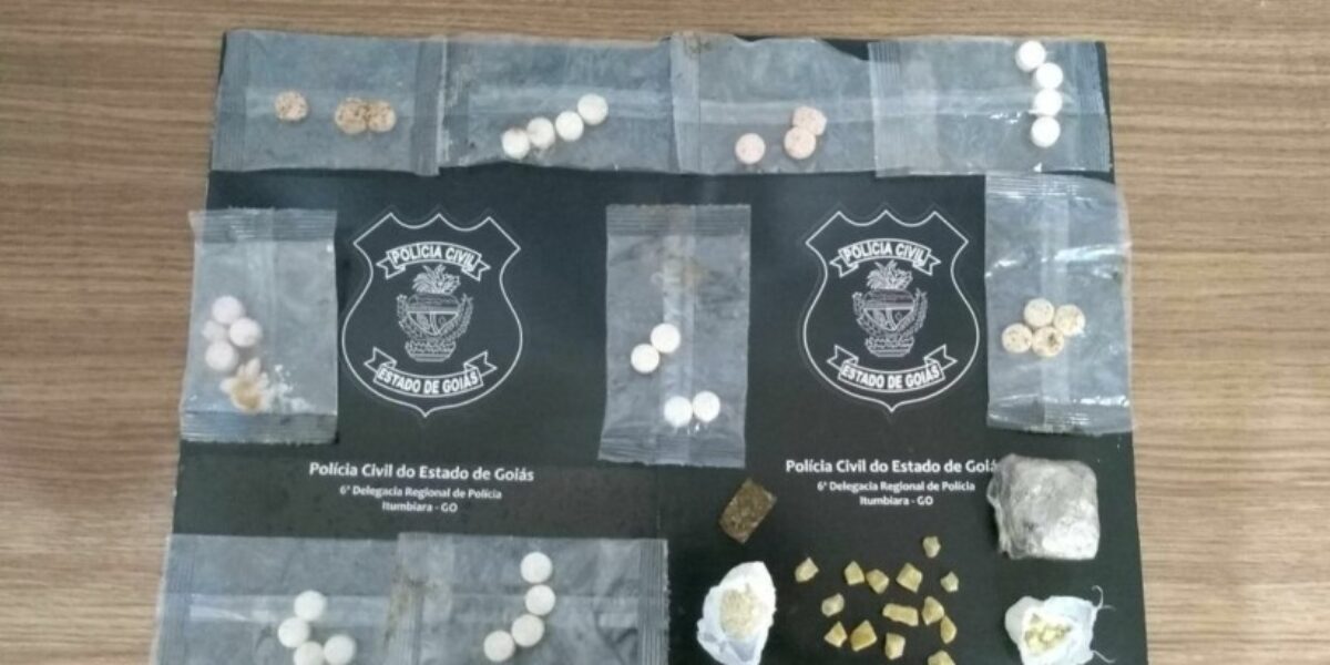 Policiais de Bom Jesus prendem suspeito por tráfico de drogas