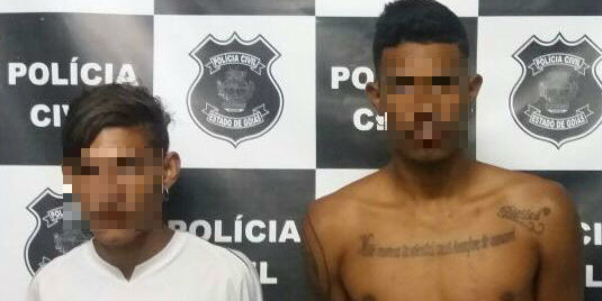 Suspeitos de roubo de motocicleta são presos em Águas Lindas