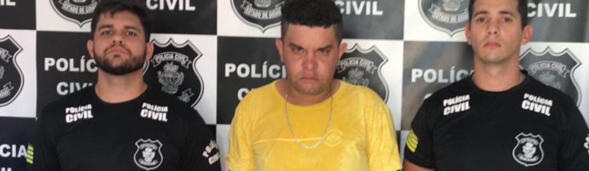 Polícia Civil de Uruana prende indiciado por tráfico de drogas