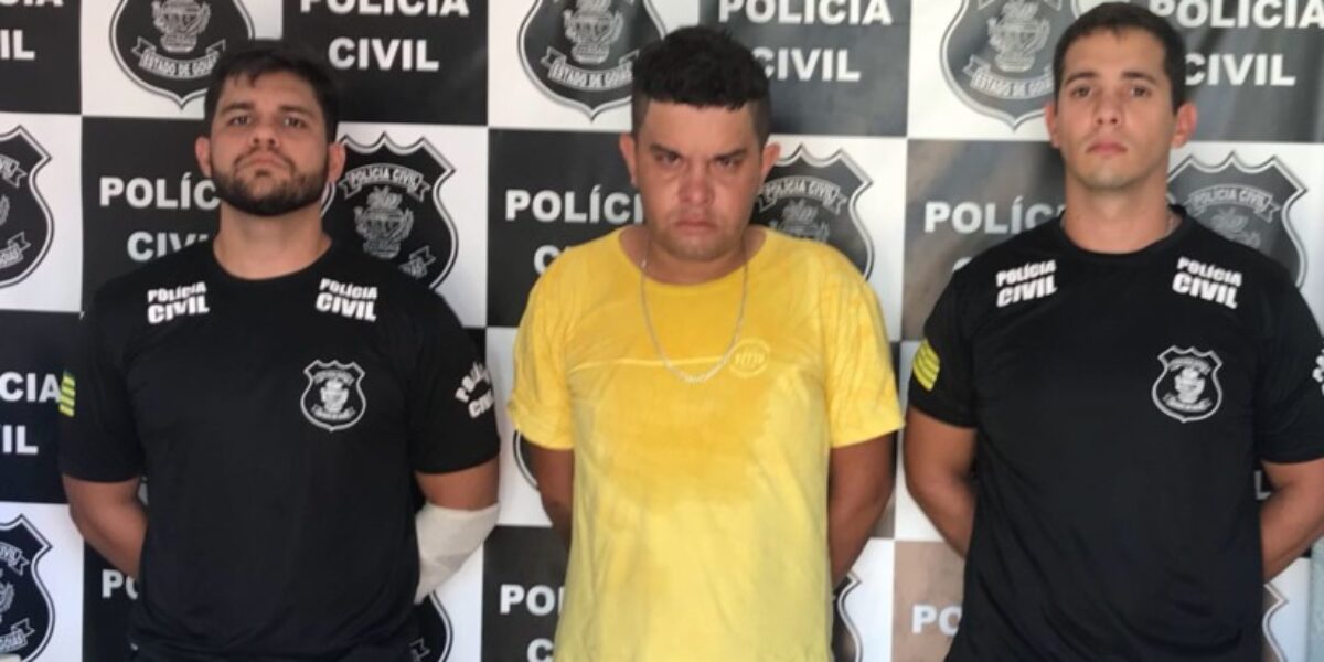 Polícia Civil de Uruana prende indiciado por tráfico de drogas