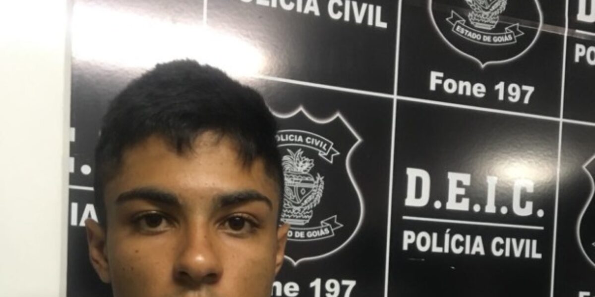 GARRA/DEIC prende suspeito de assaltar residência em Goiânia