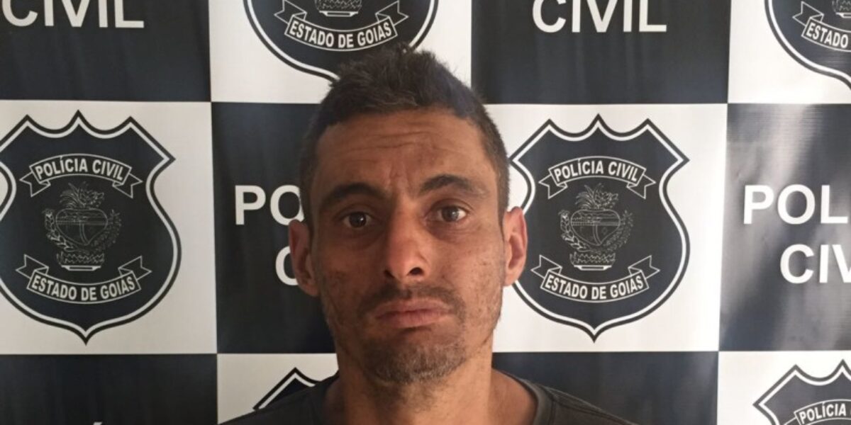 DP de Goiatuba recaptura foragido condenado a 25 anos de prisão por latrocínio