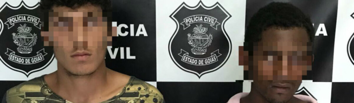 Suspeitos de furto em residência são presos em Uruana