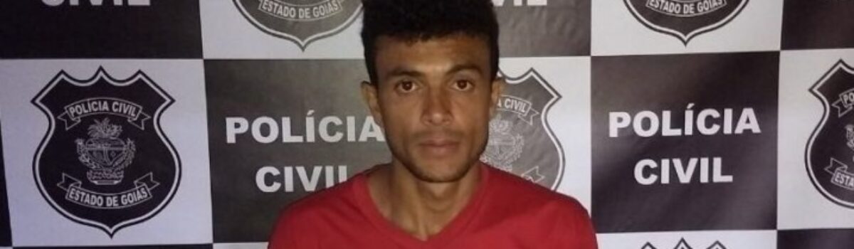 Pontalina: homem é preso por envolvimento em roubo, tentativa de homicídio e lesão