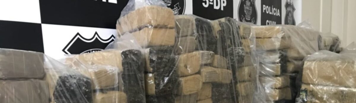 PC apreende maconha em latas de massa corrida que iriam para a Bahia