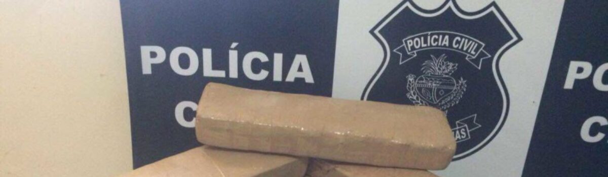 Polícia de Aragarças apreende menor com drogas