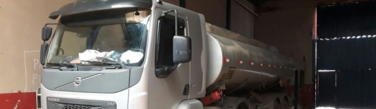 Decar recupera caminhão roubado que transportava combustível