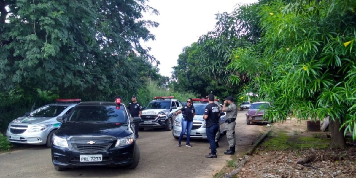 PC realiza operação para combater criminalidade em Mara Rosa e Amaralina