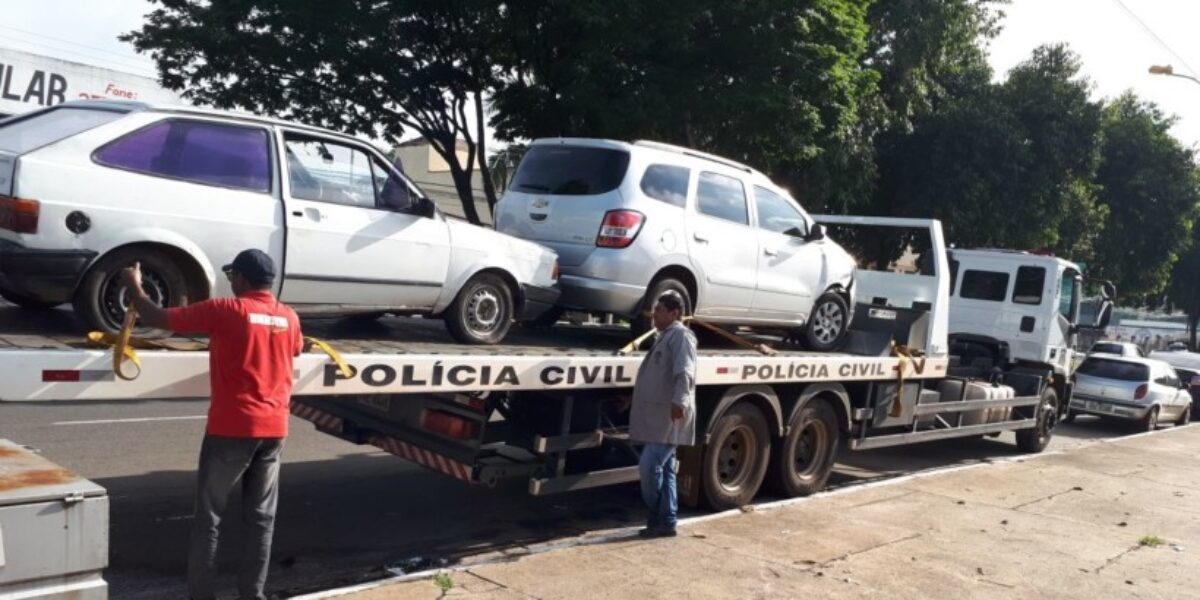 123 carros são removidos do Pátio da Central Geral de Flagrantes