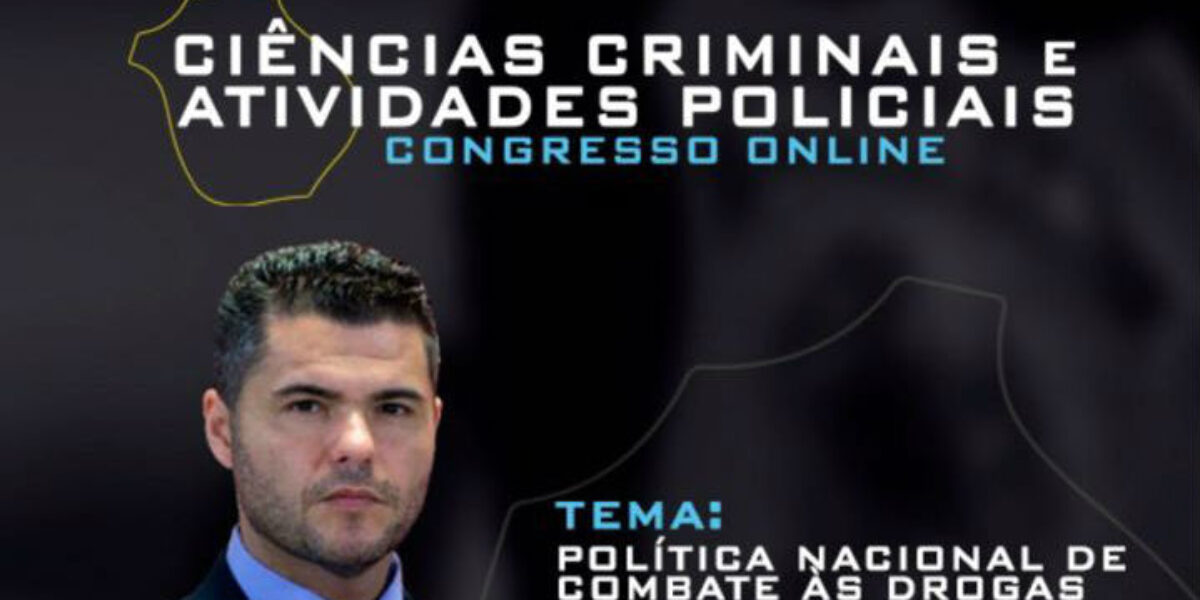 Delegado de Goiás participa de congresso online em Recife