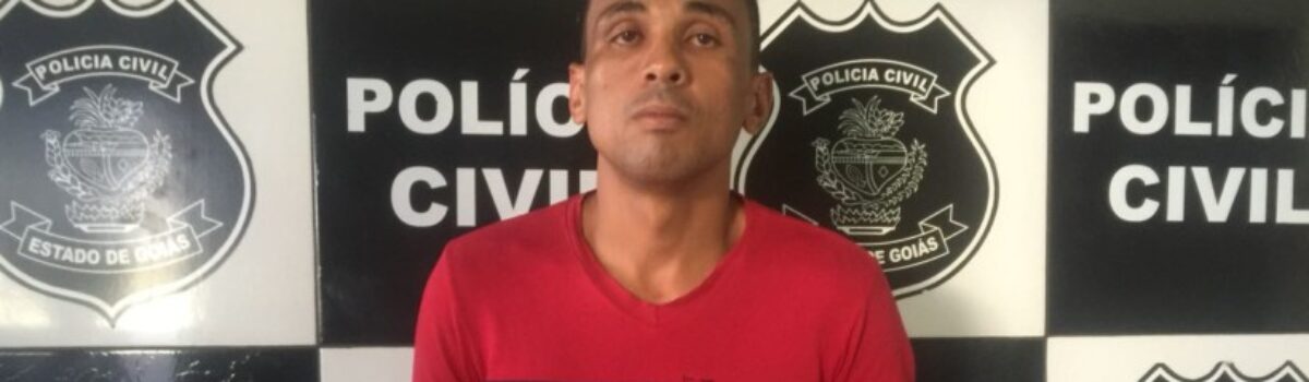 Polícia de Cristalina prende autor de homicídio