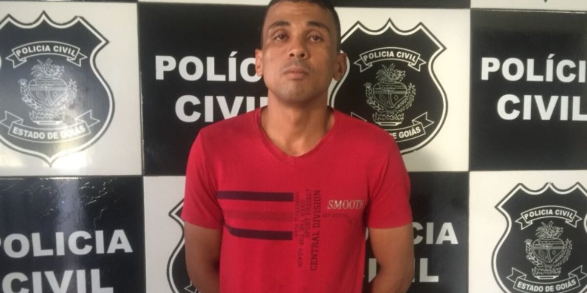 Polícia de Cristalina prende autor de homicídio