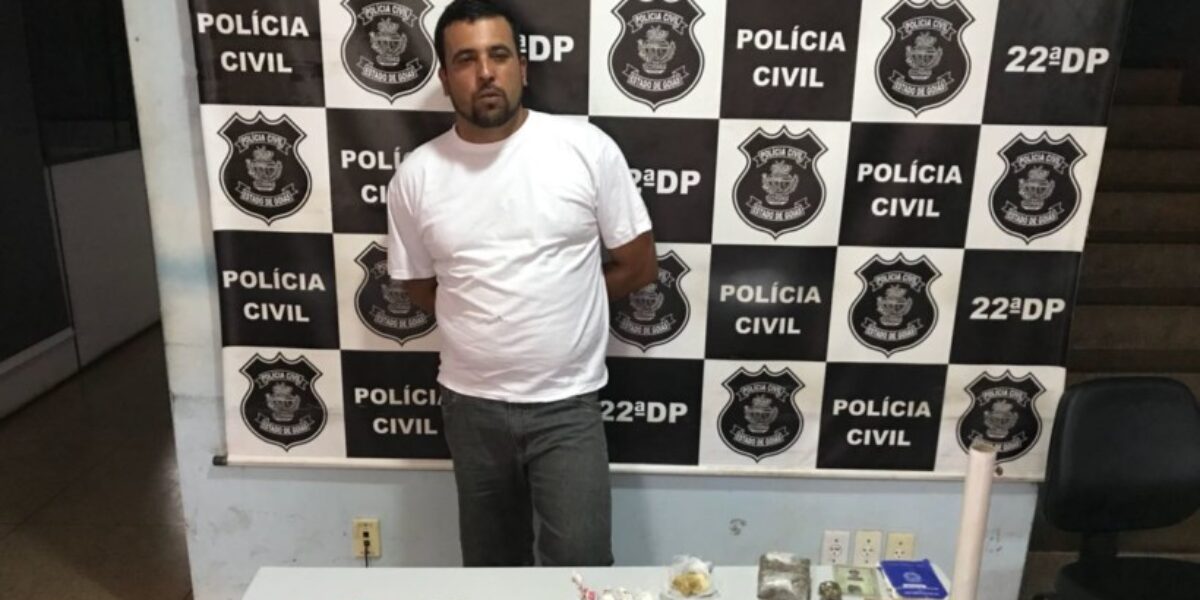 Região Noroeste: Polícia Civil prende investigado por tráfico de drogas
