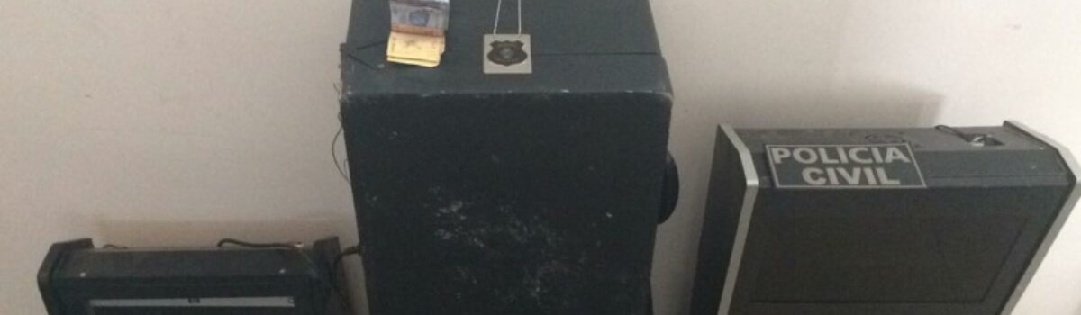 2ª DP de Luziânia desvenda esquema de jogos de azar e apreende máquinas caça-níqueis