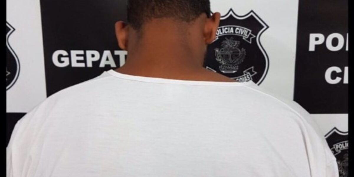 Gepatri Itumbiara prende suspeito de estupro em Cachoeira Dourada
