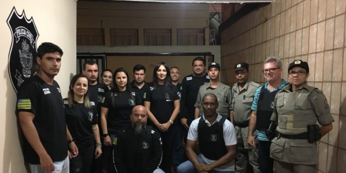 Polícia realiza operação para verificar o cumprimento de medidas protetivas