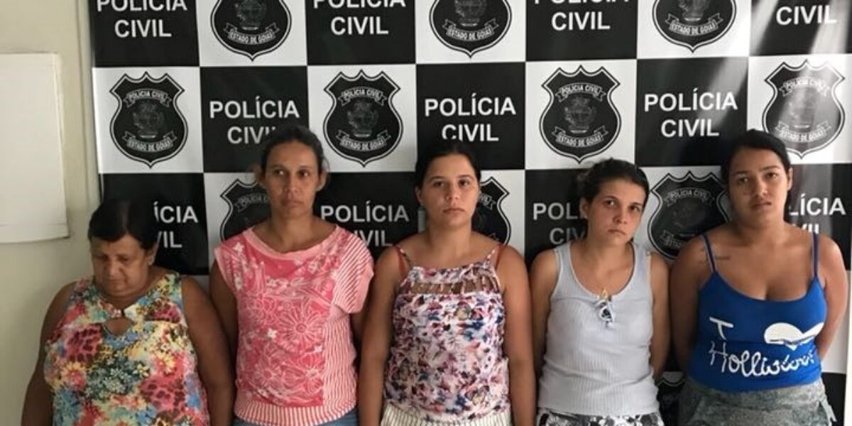 Grupo com avó, filha e netas é preso em flagrante por furto qualificado