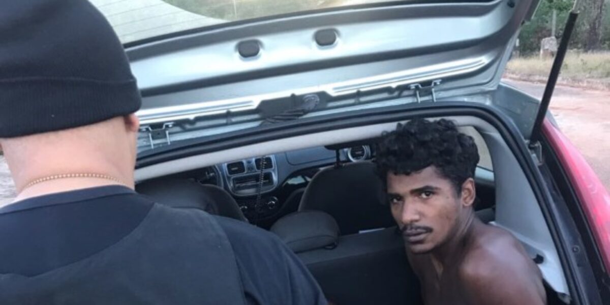 Policia Civil de Guapó prende assaltante durante operação Carcerem