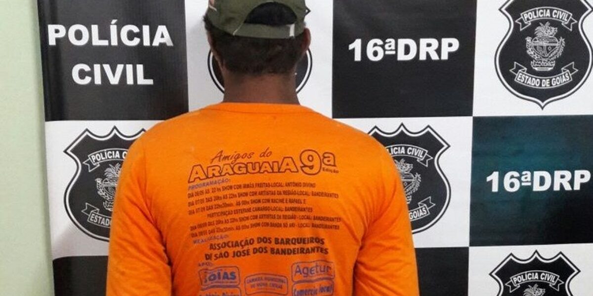 Polícia Civil de Ceres prende suspeito de estuprar a própria enteada