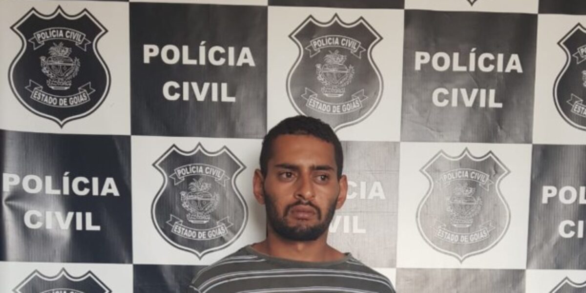 Foragido da justiça é preso pela Polícia Civil de Alexânia
