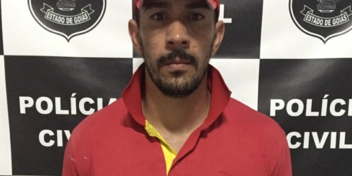 Delegacia de Goianira prende suspeito pela prática de violência doméstica