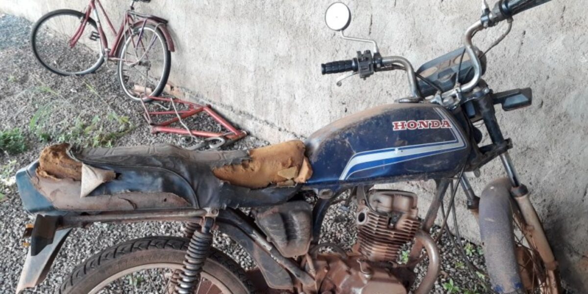 Campinorte: Polícia recupera moto furtada e identifica os autores do crime