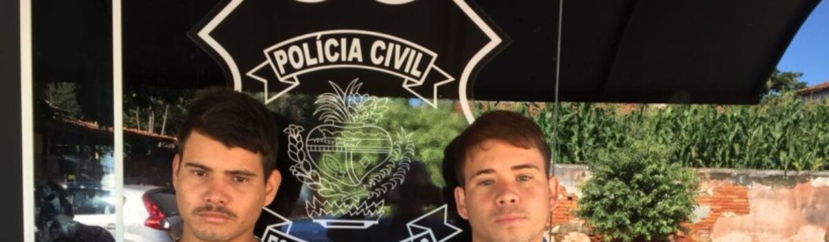 DP de Santa Cruz de Goiás prende traficantes de drogas