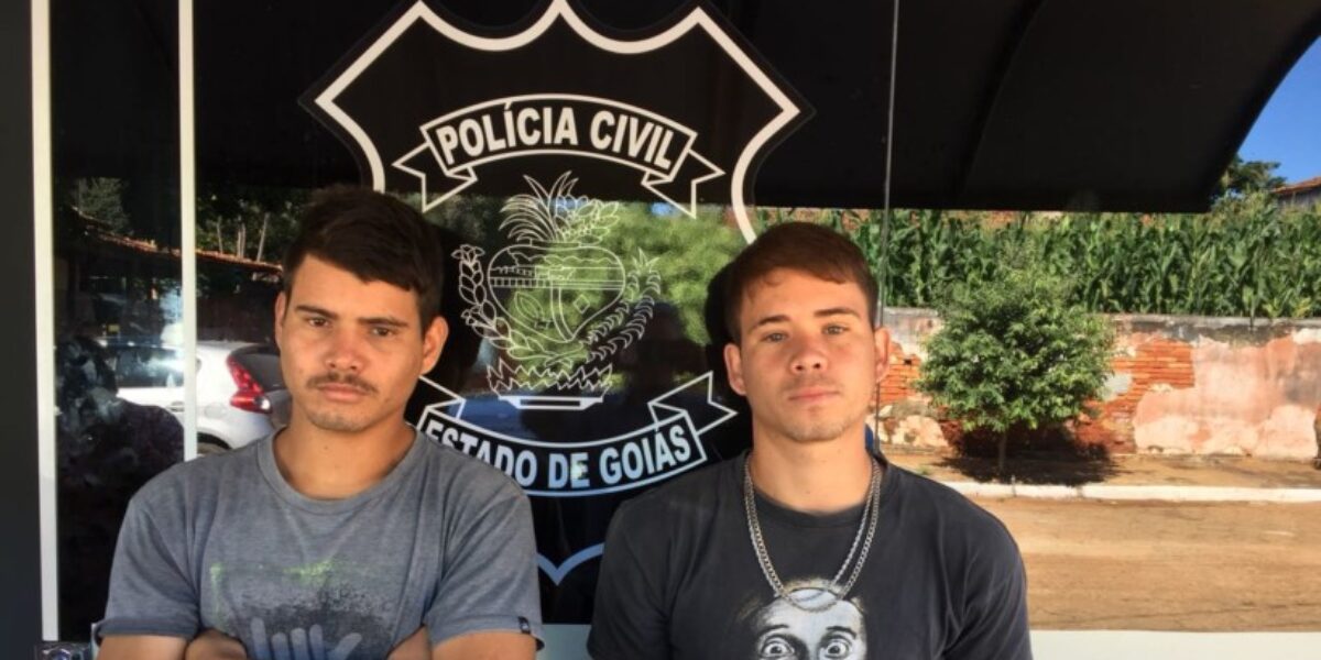 DP de Santa Cruz de Goiás prende traficantes de drogas