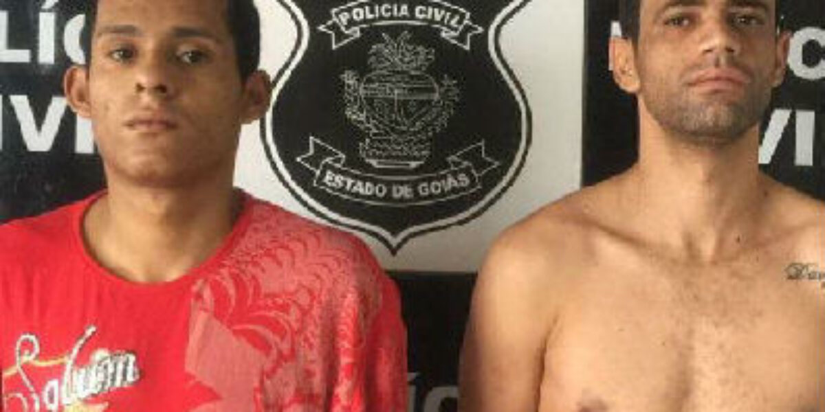 DP de Cristalina prende dois foragidos da Unidade Prisional da cidade