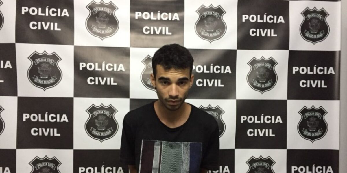 Homem pratica três assaltos seguidos e acaba preso pela PC de Caldas Novas
