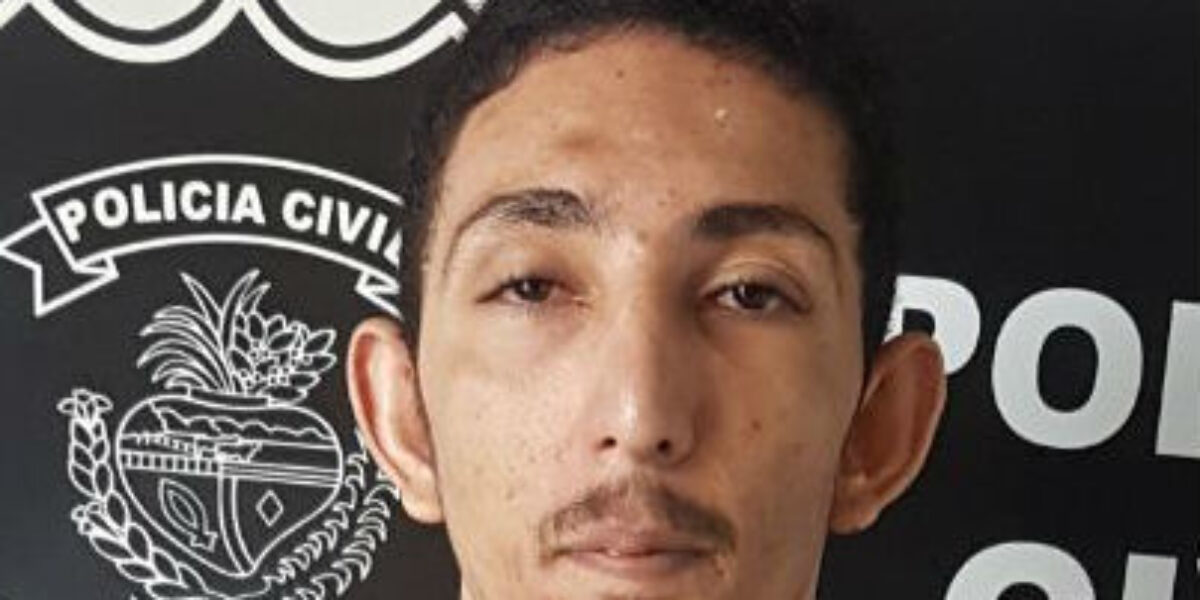 Polícia Civil de Cristalina prende detento fugitivo de presídio local