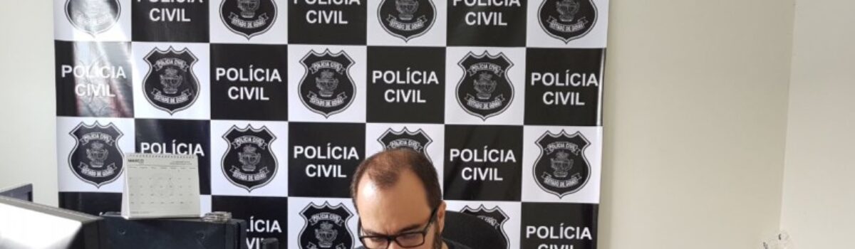 Polícia Civil de Jaraguá prende investigado e apreende adolescente infrator