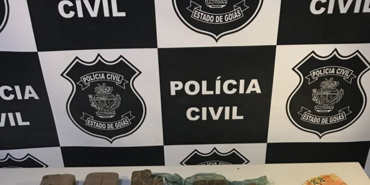 Polícia Civil de Goiás prende traficantes de drogas