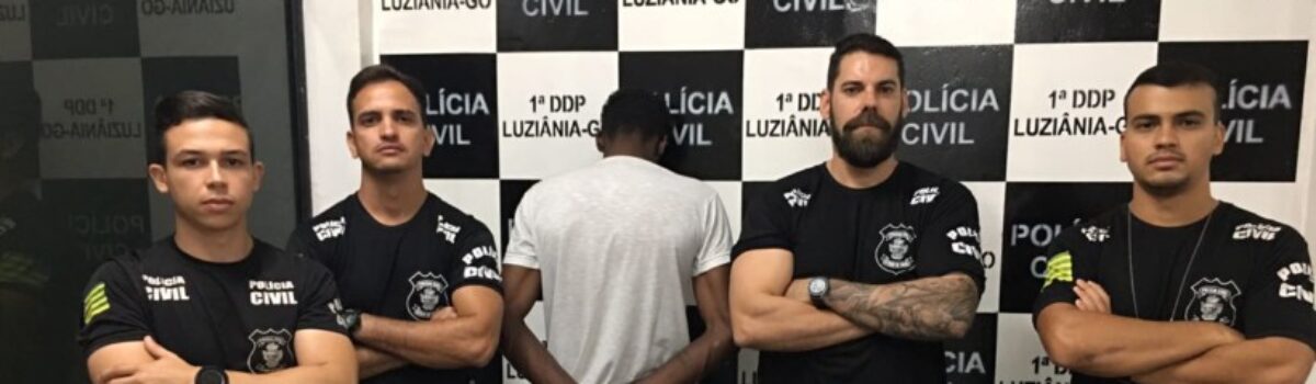 Luziânia: Polícia recupera carro roubado em Brasília e prende o autor do crime