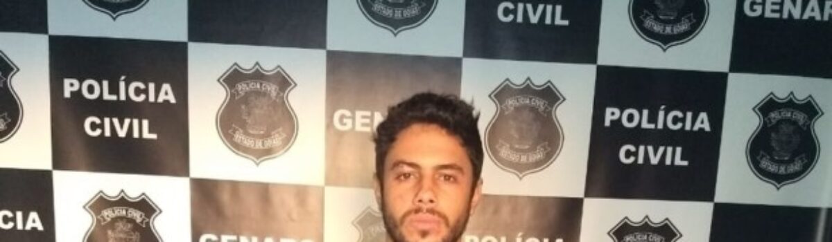 Genarc Cidade de Goiás prende suspeito por tentativa de homicídio