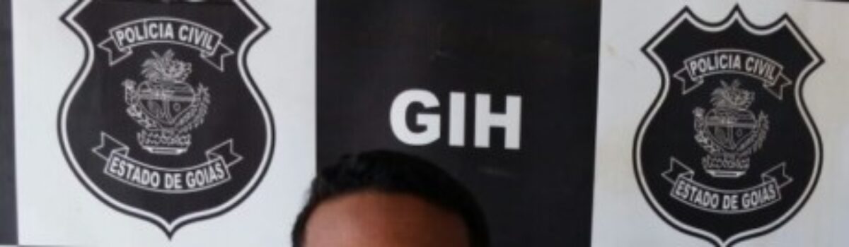 PC prende suspeito por autoria em crime de tentativa de homicídio em Luziânia