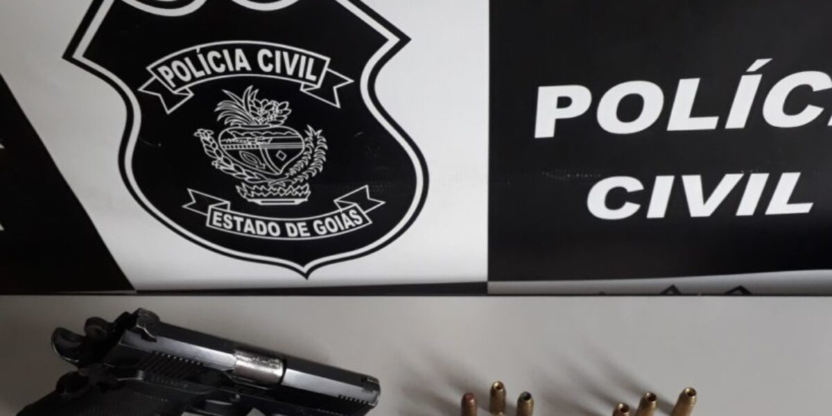 Polícia recupera arma que pertencia a SEAP/GO