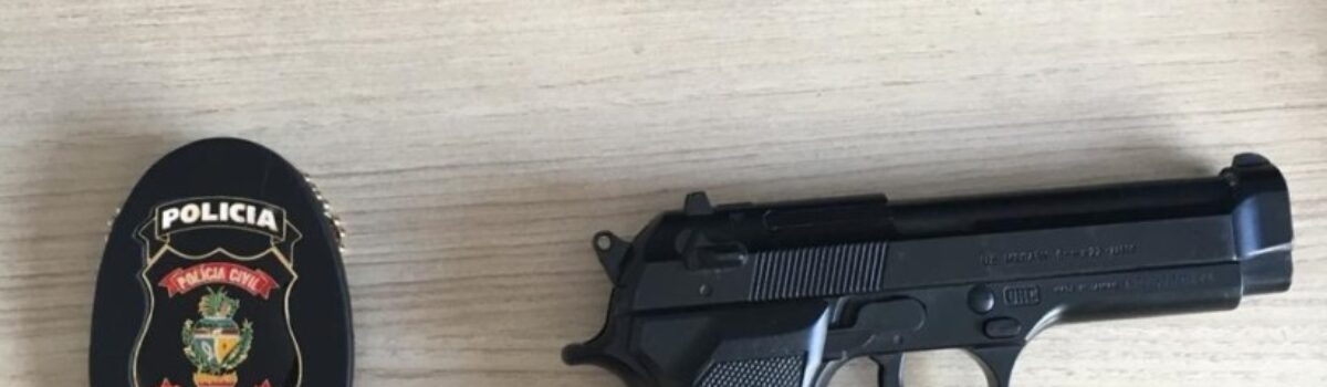 Polícia Civil prende homem que utilizava simulacro de arma de fogo para intimidar menor a ter relação sexual com ele
