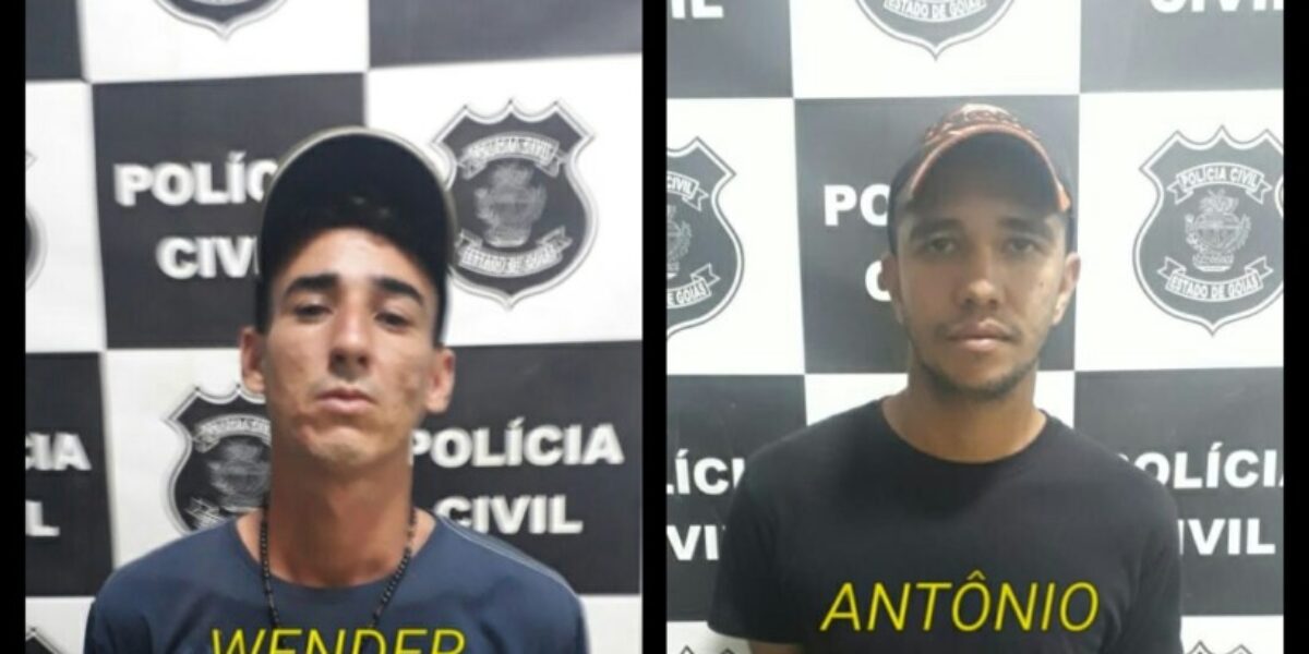 Jaraguá: Polícia cumpre dois mandados de prisão